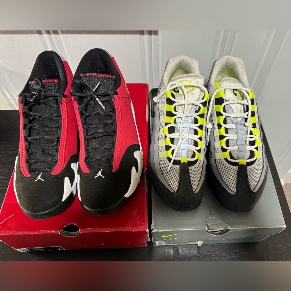 Jordan 14 & Air Max 95 Men’s size 10 Bundle